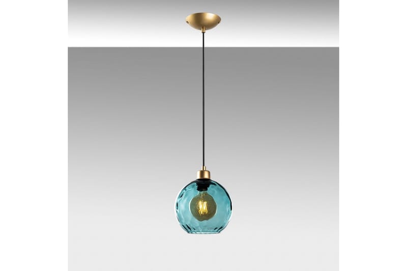 Taklampe Mayur Blå - Blå - Belysning - Innendørsbelysning & Lamper - Taklampe - Pendellamper & Hengelamper