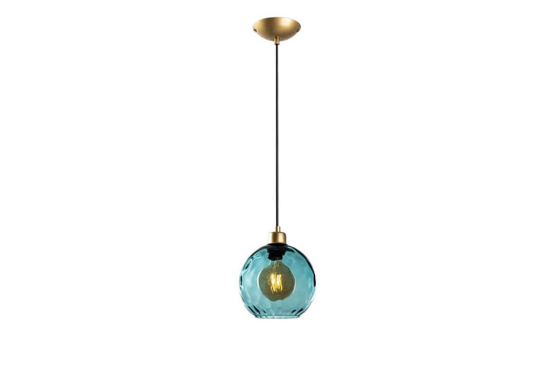 Taklampe Mayur Blå - Blå - Belysning - Innendørsbelysning & Lamper - Taklampe - Pendellamper & Hengelamper