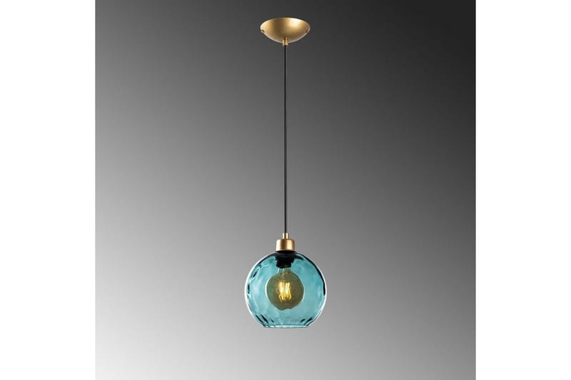 Taklampe Mayur Blå - Blå - Belysning - Innendørsbelysning & Lamper - Taklampe - Pendellamper & Hengelamper