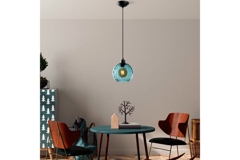Taklampe Mayur Blå / Svart - Blå / Svart - Belysning - Innendørsbelysning & Lamper - Taklampe - Pendellamper & Hengelamper