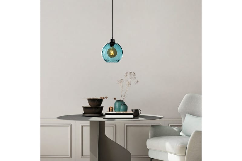 Taklampe Mayur Blå / Svart - Blå / Svart - Belysning - Innendørsbelysning & Lamper - Taklampe - Pendellamper & Hengelamper