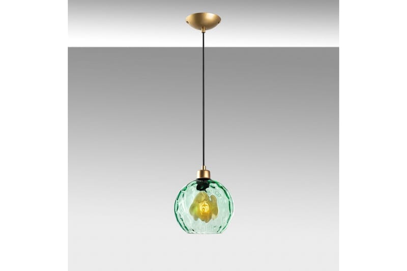 Taklampe Mayur Grønn / Gull - Grønn / Gull - Belysning - Innendørsbelysning & Lamper - Taklampe - Pendellamper & Hengelamper