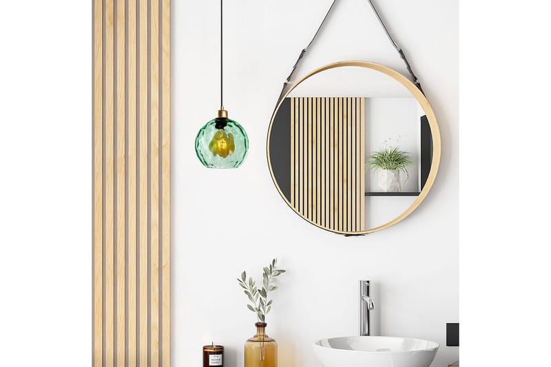 Taklampe Mayur Grønn / Gull - Grønn / Gull - Belysning - Innendørsbelysning & Lamper - Taklampe - Pendellamper & Hengelamper