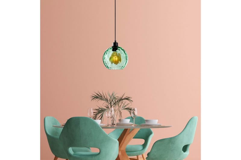 Taklampe Mayur Grønn / Svart - Grønn / Svart - Belysning - Innendørsbelysning & Lamper - Taklampe - Pendellamper & Hengelamper