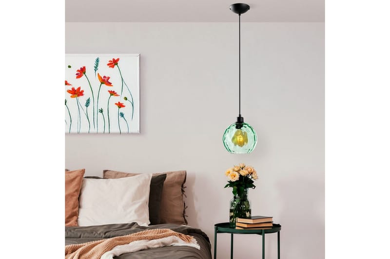 Taklampe Mayur Grønn / Svart - Grønn / Svart - Belysning - Innendørsbelysning & Lamper - Taklampe - Pendellamper & Hengelamper