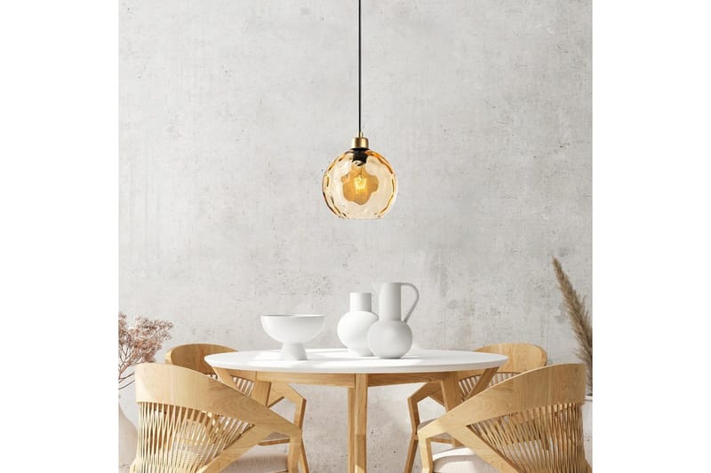 Taklampe Mayur Gul / Gull - Gul / Gull - Belysning - Innendørsbelysning & Lamper - Taklampe - Pendellamper & Hengelamper