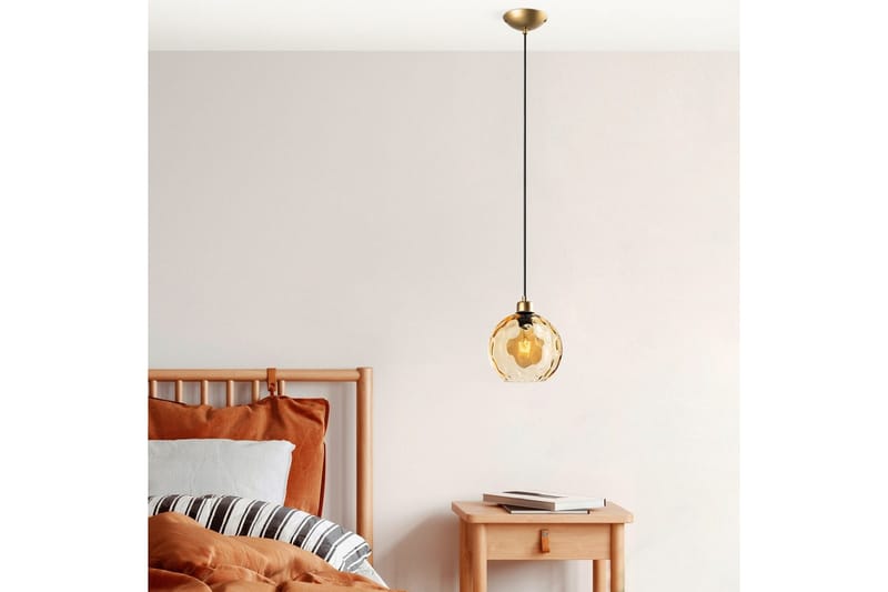 Taklampe Mayur Gul / Gull - Gul / Gull - Belysning - Innendørsbelysning & Lamper - Taklampe - Pendellamper & Hengelamper