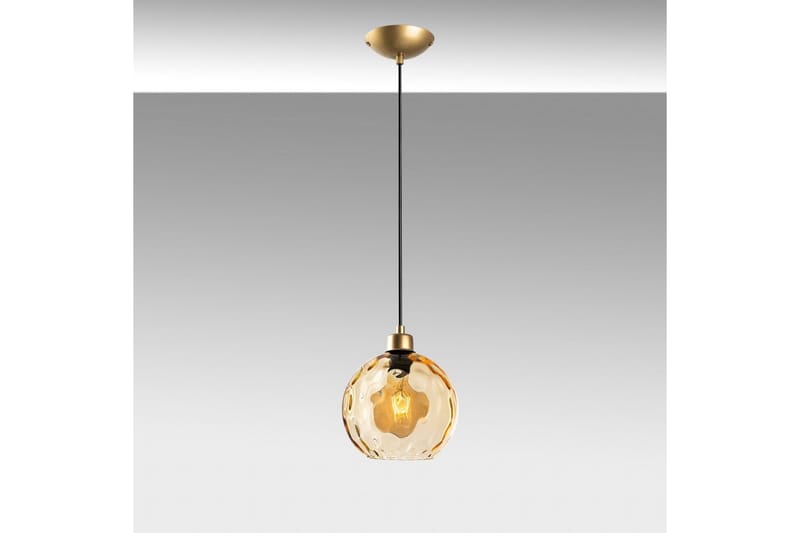 Taklampe Mayur Gul / Gull - Gul / Gull - Belysning - Innendørsbelysning & Lamper - Taklampe - Pendellamper & Hengelamper