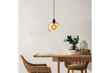 Taklampe Mayur Gul / Svart - Gul / Svart - Belysning - Innendørsbelysning & Lamper - Taklampe - Pendellamper & Hengelamper