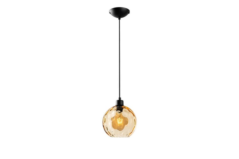 Taklampe Mayur Gul / Svart - Gul / Svart - Belysning - Innendørsbelysning & Lamper - Taklampe - Pendellamper & Hengelamper