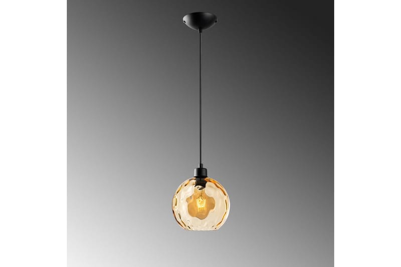 Taklampe Mayur Gul / Svart - Gul / Svart - Belysning - Innendørsbelysning & Lamper - Taklampe - Pendellamper & Hengelamper