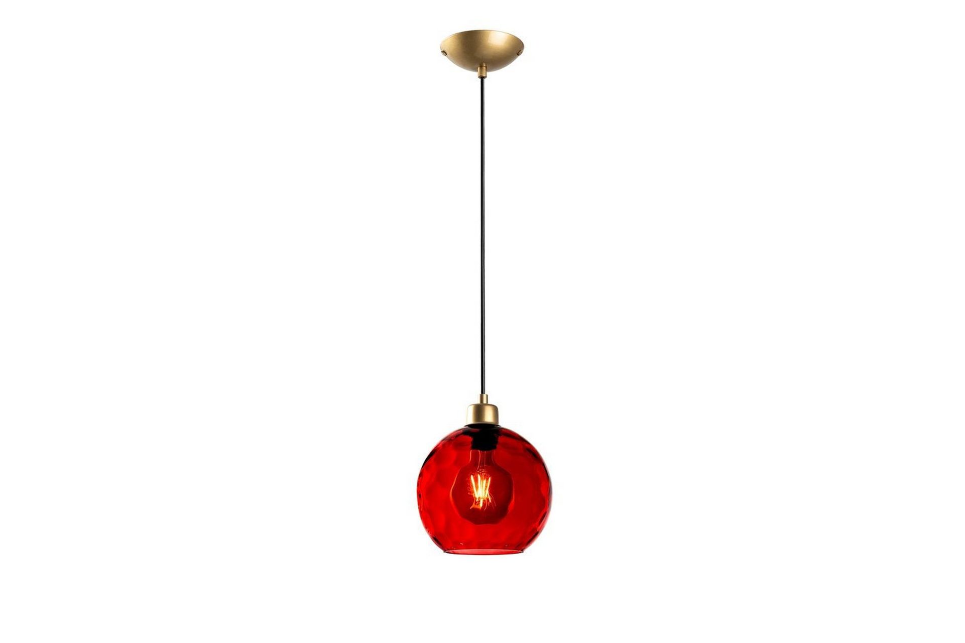 Taklampe Mayur Rød / Gull - Rød / Gull