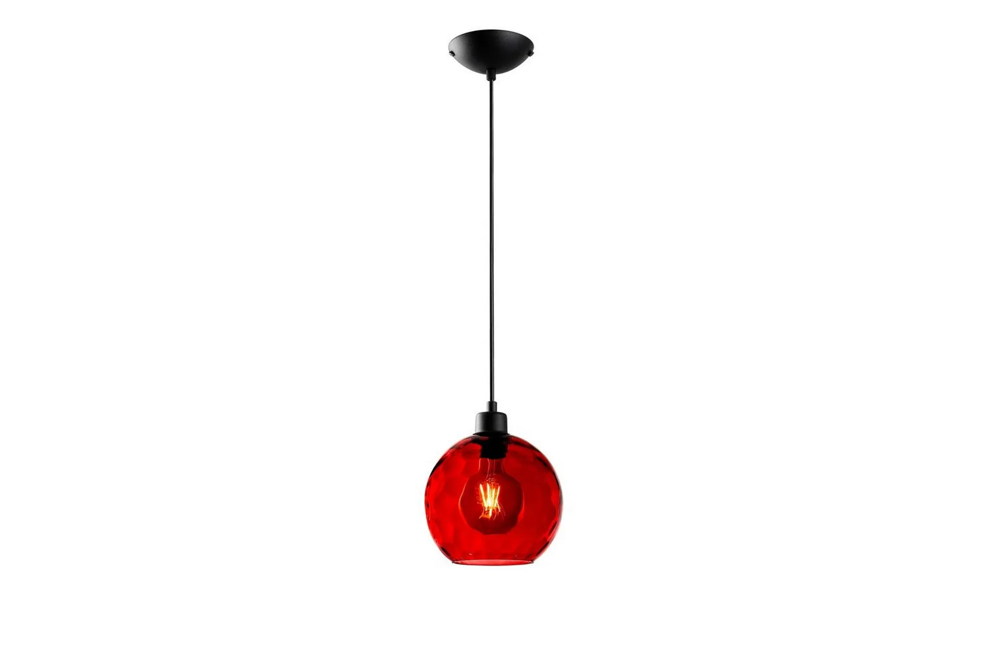 Taklampe Mayur Rød / Svart - Rød / Svart
