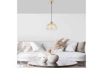 Taklampe Meron Blank En Gull - Gull - Belysning - Innendørsbelysning & Lamper - Taklampe - Pendellamper & Hengelamper