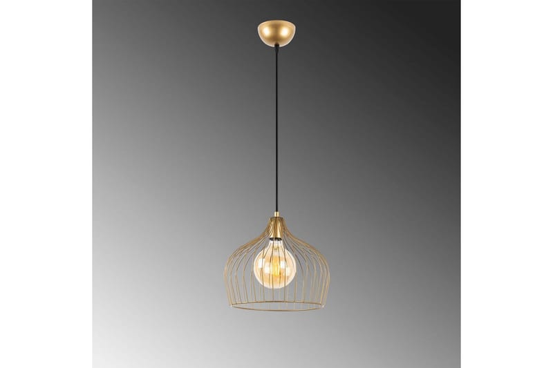 Taklampe Meron Blank En Gull - Gull - Belysning - Innendørsbelysning & Lamper - Taklampe - Pendellamper & Hengelamper