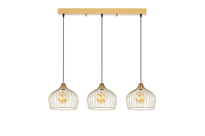 Taklampe Meron Blank Gull Horisontal - Gull - Belysning - Innendørsbelysning & Lamper - Taklampe - Pendellamper & Hengelamper