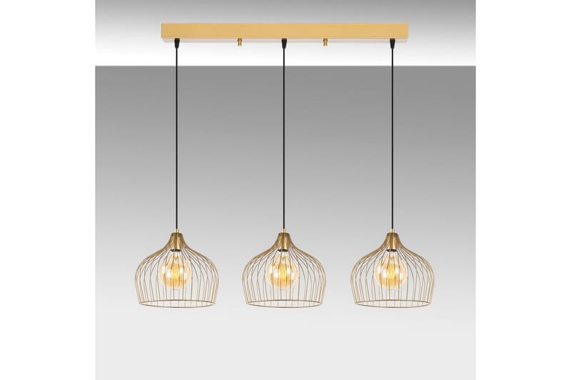 Taklampe Meron Blank Gull Horisontal - Gull - Belysning - Innendørsbelysning & Lamper - Taklampe - Pendellamper & Hengelamper