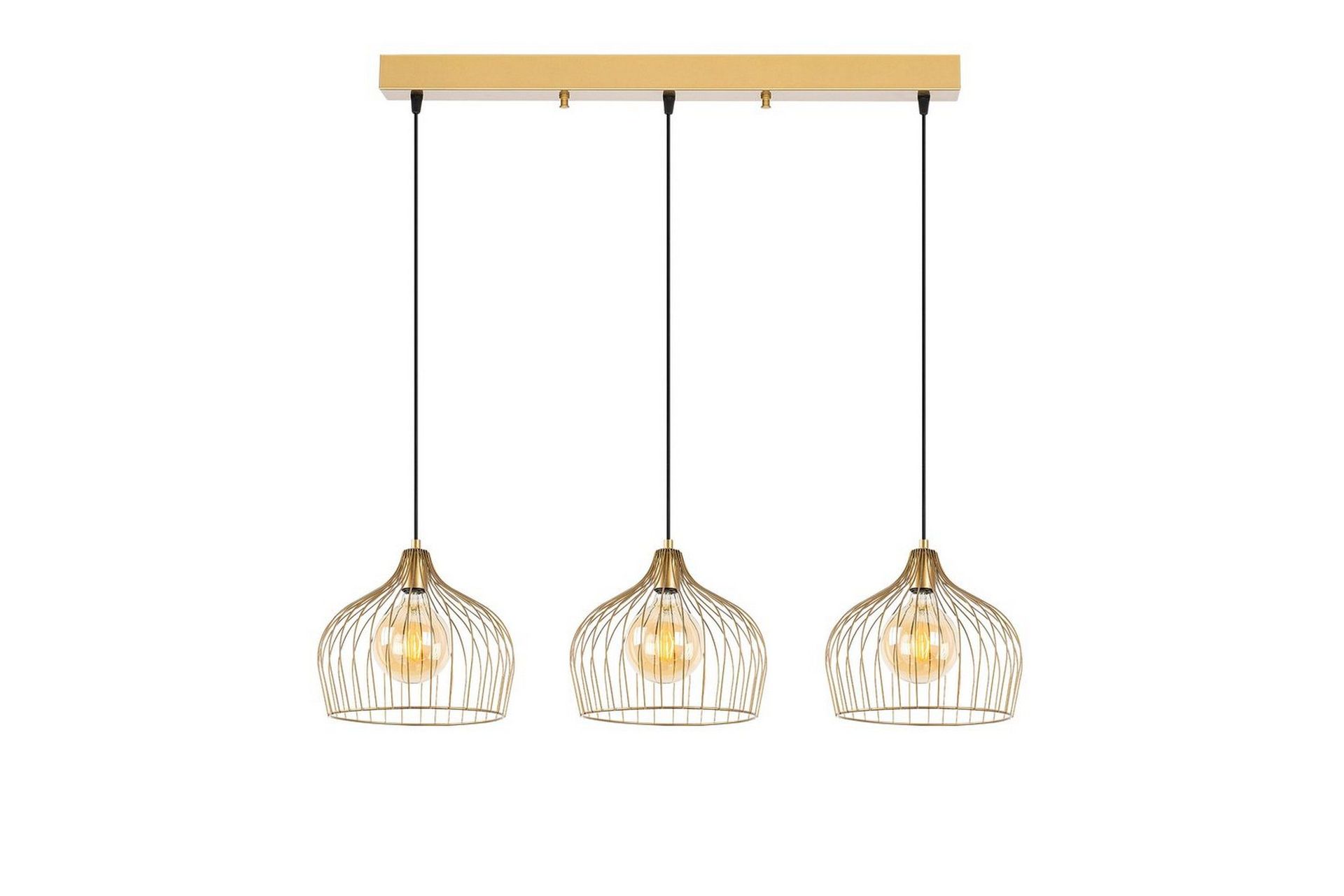 Taklampe Meron Blank Gull Horisontal - Gull