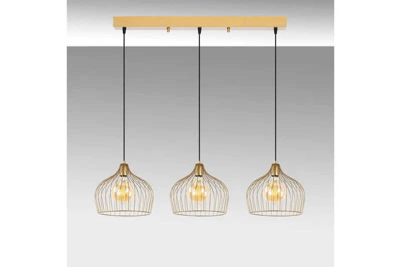 Taklampe Meron Blank Gull Horisontal - Gull - Belysning - Innendørsbelysning & Lamper - Taklampe - Pendellamper & Hengelamper