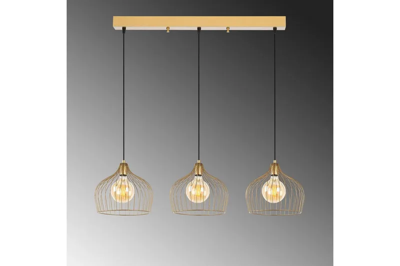 Taklampe Meron Blank Gull Horisontal - Gull - Belysning - Innendørsbelysning & Lamper - Taklampe - Pendellamper & Hengelamper