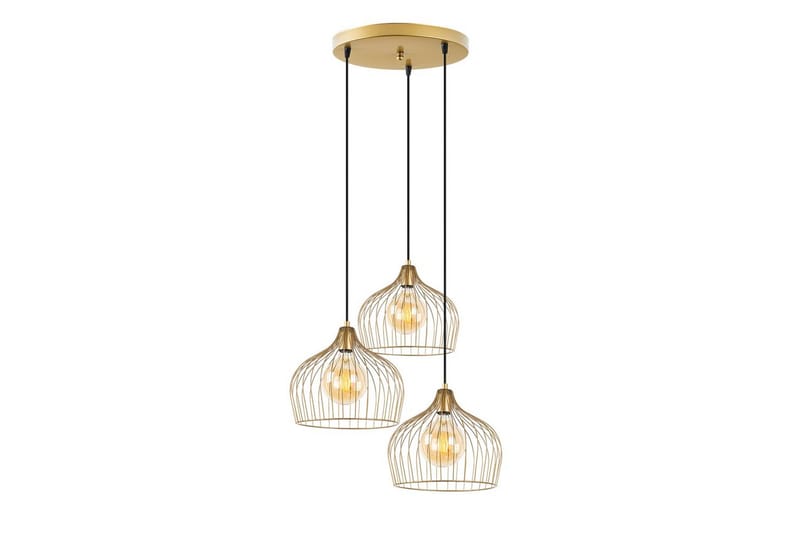 Taklampe Meron Blank Gull Sirkel - Gull - Belysning - Innendørsbelysning & Lamper - Taklampe - Pendellamper & Hengelamper