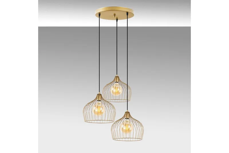 Taklampe Meron Blank Gull Sirkel - Gull - Belysning - Innendørsbelysning & Lamper - Taklampe - Pendellamper & Hengelamper