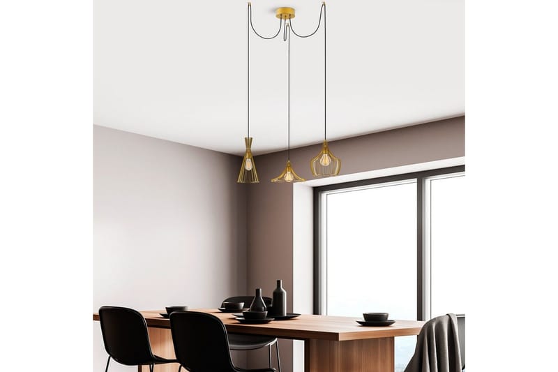 Taklampe Mezopotamia Gull - Gull - Belysning - Innendørsbelysning & Lamper - Taklampe - Pendellamper & Hengelamper