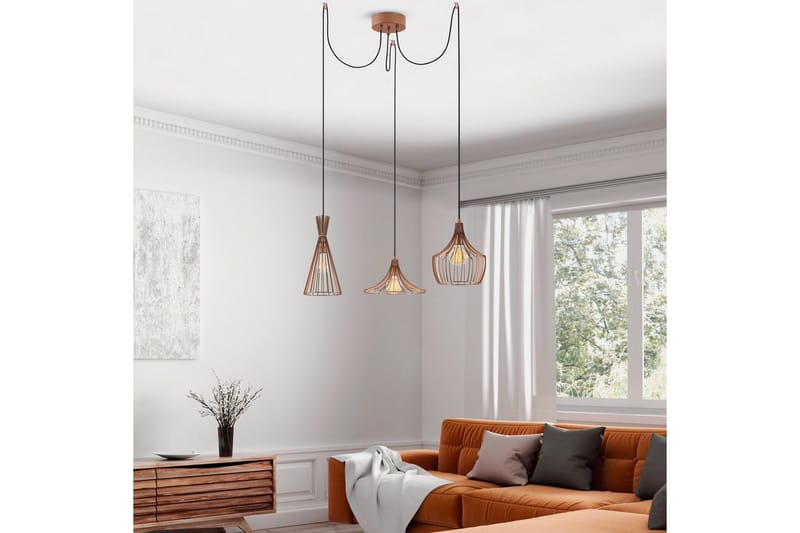 Taklampe Mezopotamia Kobber - Kobber - Belysning - Innendørsbelysning & Lamper - Taklampe - Pendellamper & Hengelamper