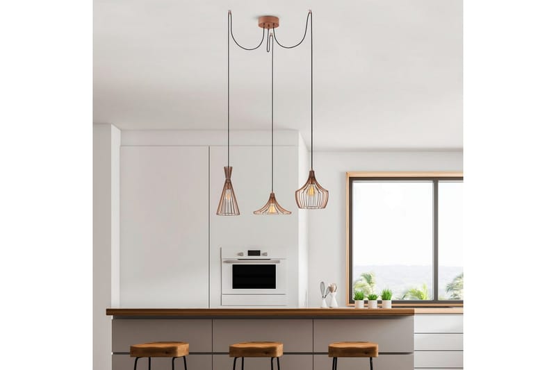 Taklampe Mezopotamia Kobber - Kobber - Belysning - Innendørsbelysning & Lamper - Taklampe - Pendellamper & Hengelamper