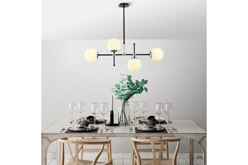 Taklampe Min legende svart / hvit - Svart/Hvit - Belysning - Innendørsbelysning & Lamper - Taklampe - Pendellamper & Hengelamper