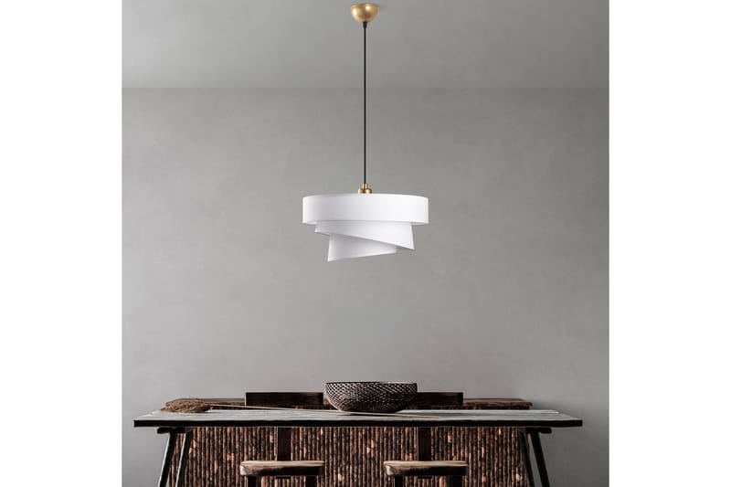 Taklampe Miwako Hvit - Hvit - Belysning - Innendørsbelysning & Lamper - Taklampe - Pendellamper & Hengelamper