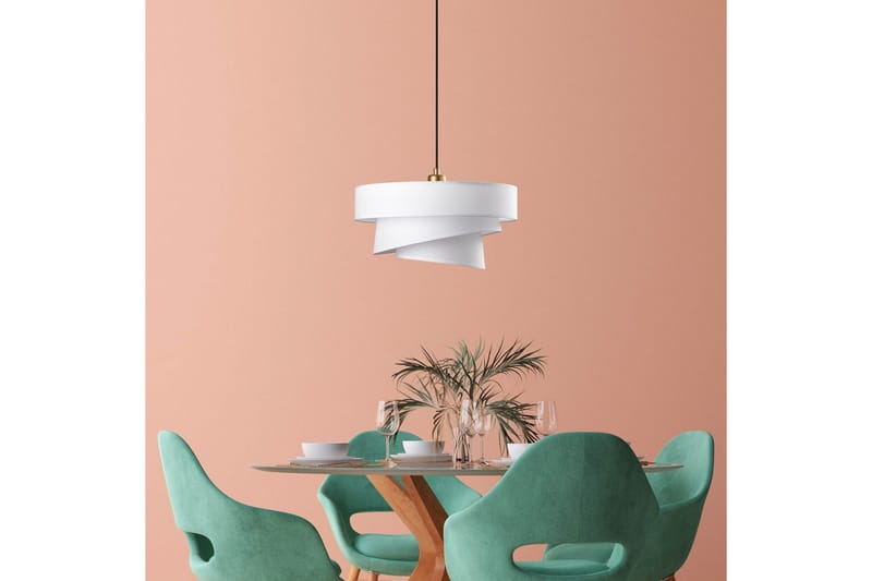 Taklampe Miwako Hvit - Hvit - Belysning - Innendørsbelysning & Lamper - Taklampe - Pendellamper & Hengelamper