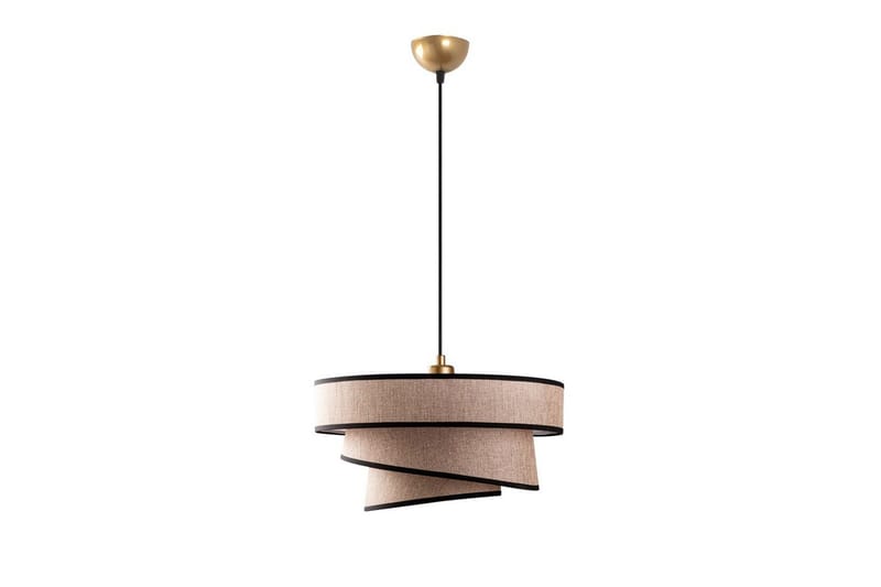 Taklampe Miwako Lys Brun, Lys Brun