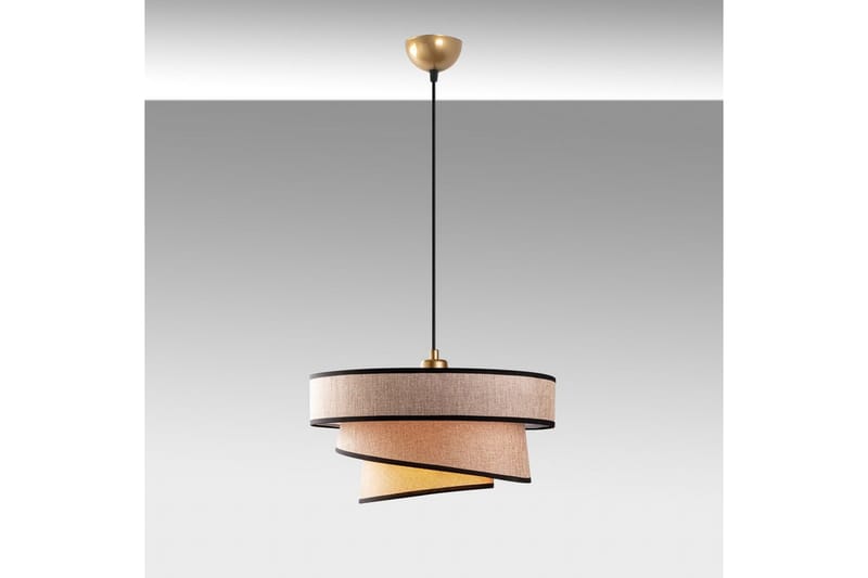 Taklampe Miwako Lys Brun - Lys Brun - Belysning - Innendørsbelysning & Lamper - Taklampe - Pendellamper & Hengelamper