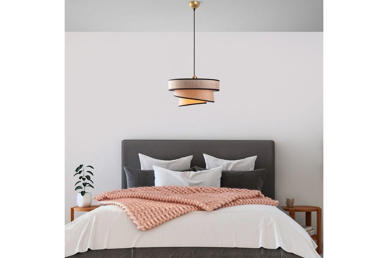 Taklampe Miwako Lys Brun - Lys Brun - Belysning - Innendørsbelysning & Lamper - Taklampe - Pendellamper & Hengelamper
