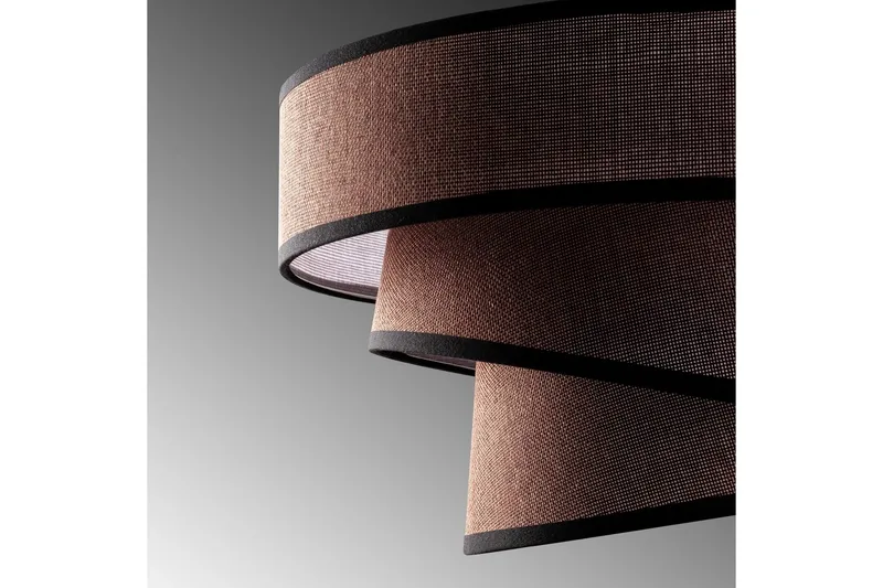 Taklampe Miwako Mørk brun - Mørk brun - Belysning - Innendørsbelysning & Lamper - Taklampe - Pendellamper & Hengelamper