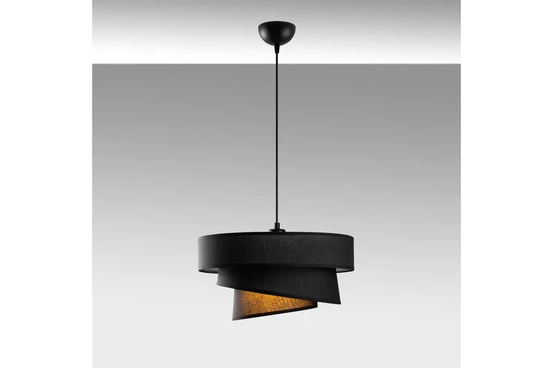 Taklampe Miwako Svart - Svart - Belysning - Innendørsbelysning & Lamper - Taklampe - Pendellamper & Hengelamper