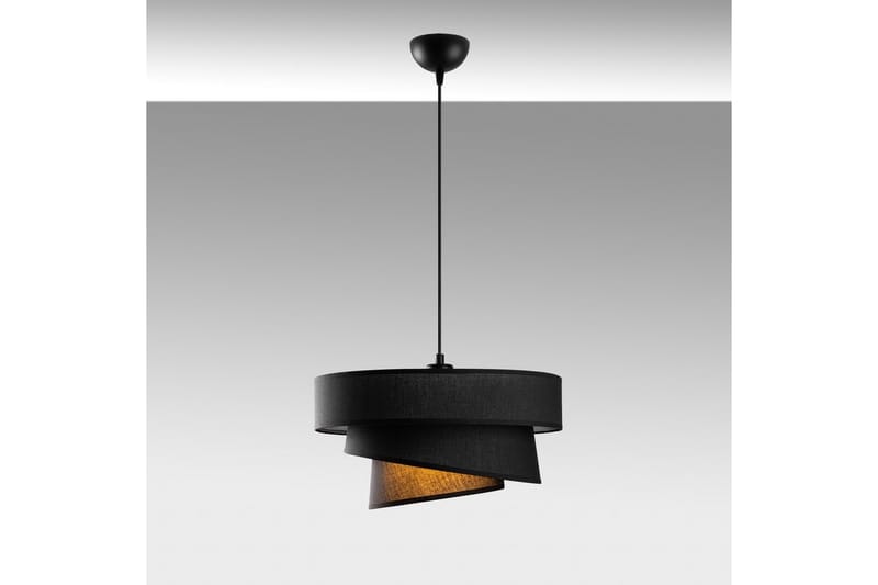 Taklampe Miwako Svart - Svart - Belysning - Innendørsbelysning & Lamper - Taklampe - Pendellamper & Hengelamper