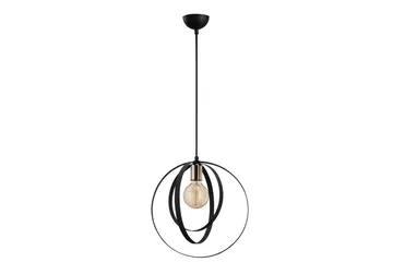 Taklampe Munel Svart - Svart - Belysning - Innendørsbelysning & Lamper - Taklampe - Pendellamper & Hengelamper