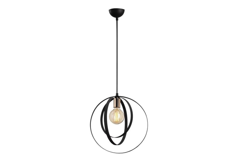 Taklampe Munel Svart - Svart - Belysning - Innendørsbelysning & Lamper - Taklampe - Pendellamper & Hengelamper