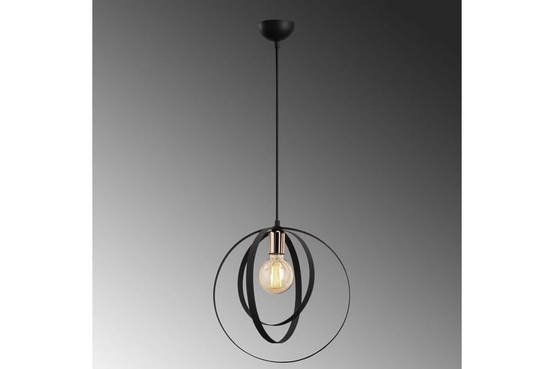 Taklampe Munel Svart - Svart - Belysning - Innendørsbelysning & Lamper - Taklampe - Pendellamper & Hengelamper