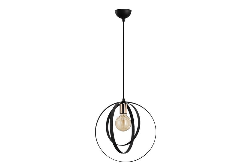Taklampe Munel Svart - Svart - Belysning - Innendørsbelysning & Lamper - Taklampe - Pendellamper & Hengelamper