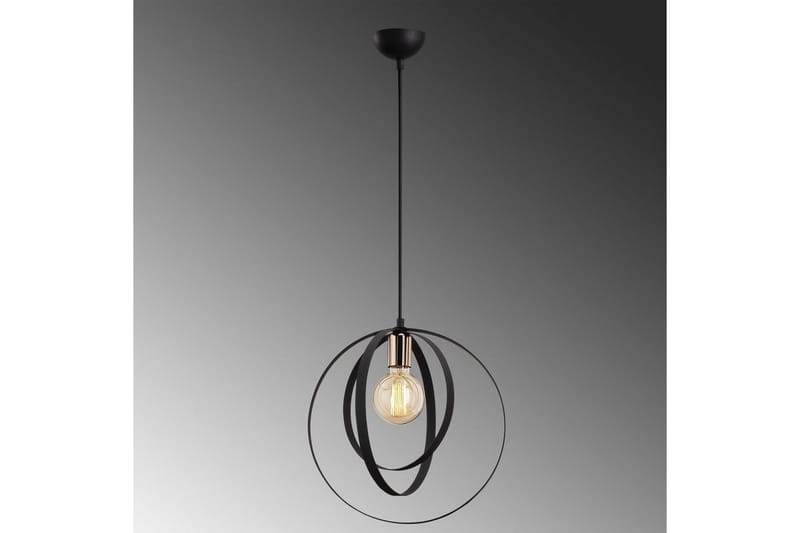 Taklampe Munel Svart - Svart - Belysning - Innendørsbelysning & Lamper - Taklampe - Pendellamper & Hengelamper