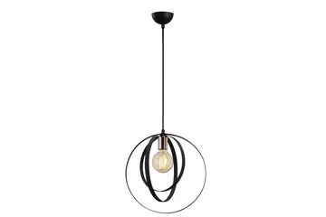 Taklampe Munel Svart - Svart - Belysning - Innendørsbelysning & Lamper - Taklampe - Pendellamper & Hengelamper