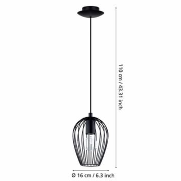 Taklampe Newtown - 160 mm - Belysning - Innendørsbelysning & Lamper - Taklampe - Pendellamper & Hengelamper