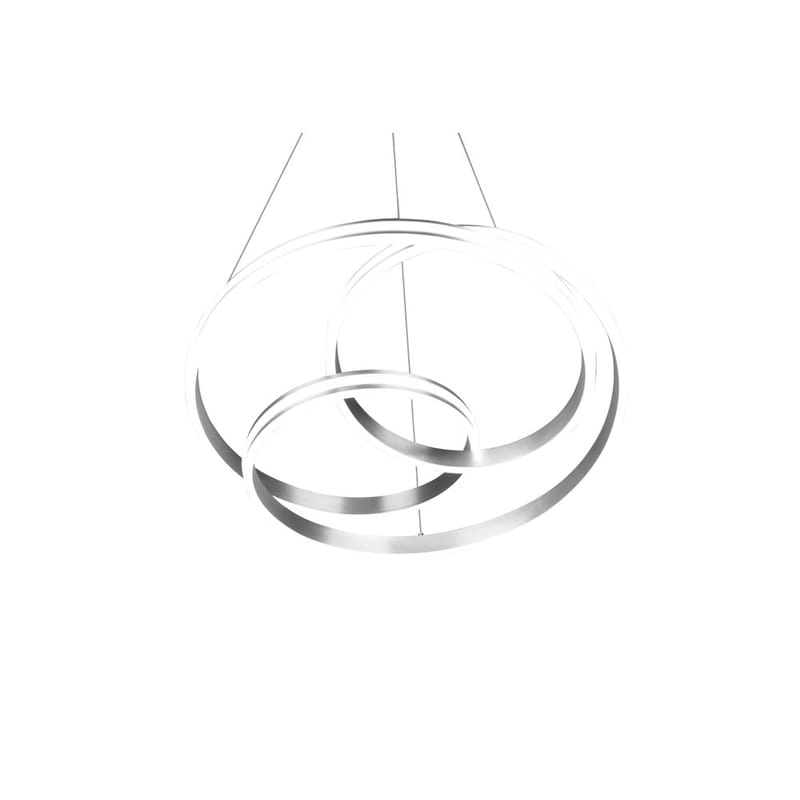 Taklampe Nuria - Børstet stål - Belysning - Innendørsbelysning & Lamper - Taklampe - Pendellamper & Hengelamper