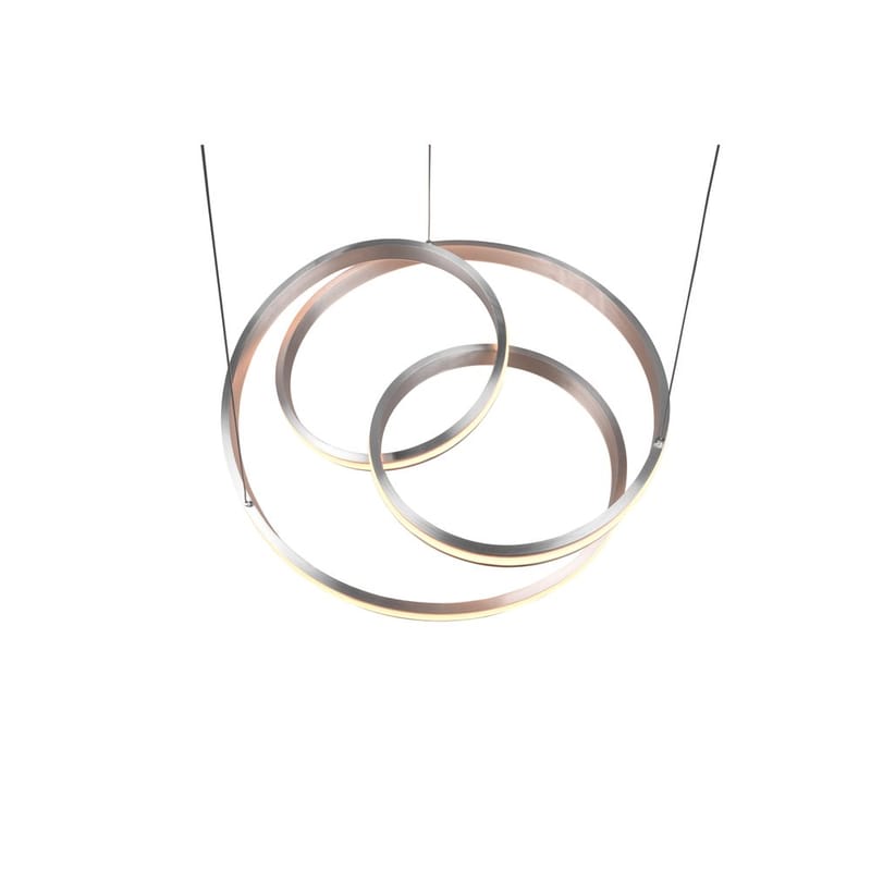 Taklampe Nuria - Børstet stål - Belysning - Innendørsbelysning & Lamper - Taklampe - Pendellamper & Hengelamper