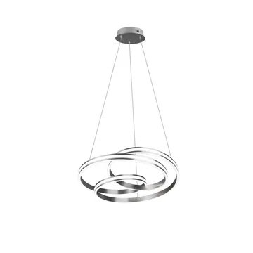 Taklampe Nuria - Børstet stål - Belysning - Innendørsbelysning & Lamper - Taklampe - Pendellamper & Hengelamper
