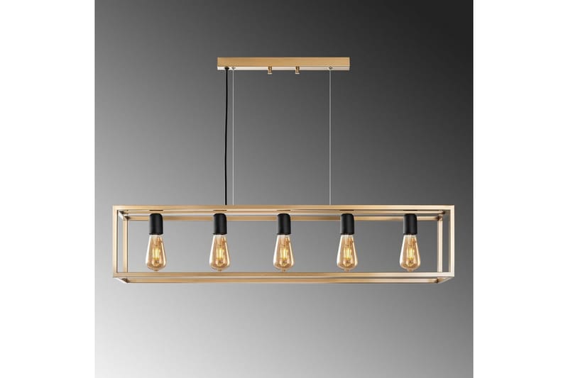 Taklampe Orika Horisontal Gull - Gull - Belysning - Innendørsbelysning & Lamper - Taklampe - Pendellamper & Hengelamper