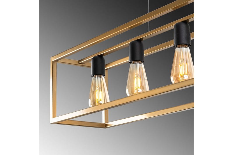 Taklampe Orika Horisontal Gull - Gull - Belysning - Innendørsbelysning & Lamper - Taklampe - Pendellamper & Hengelamper